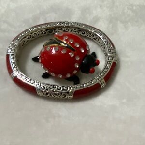 Sarda  .925 Silver and Red Indonesian Coral Bracelet